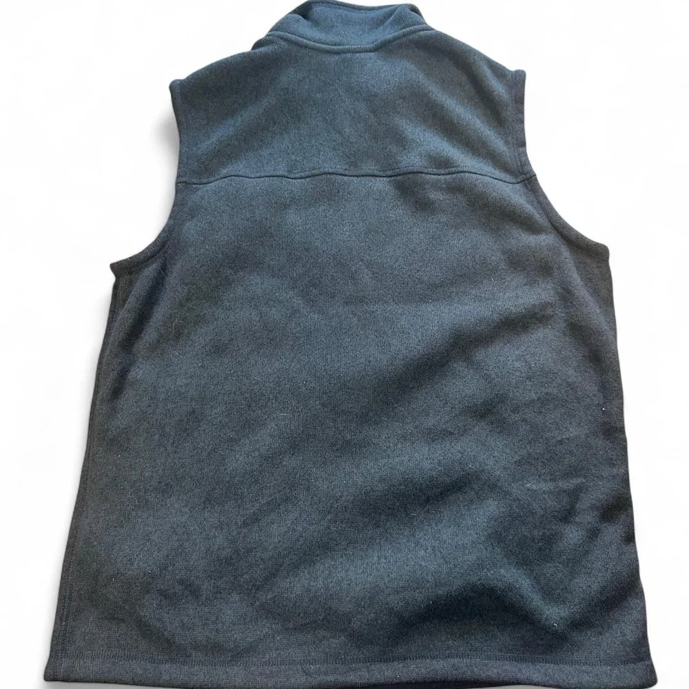 The North Face Men’s Fleece Sweater Vest Urban Gray‎ Blue Size Large NWT